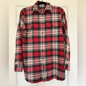 Ralph Lauren Silk Blend Plaid Shirt